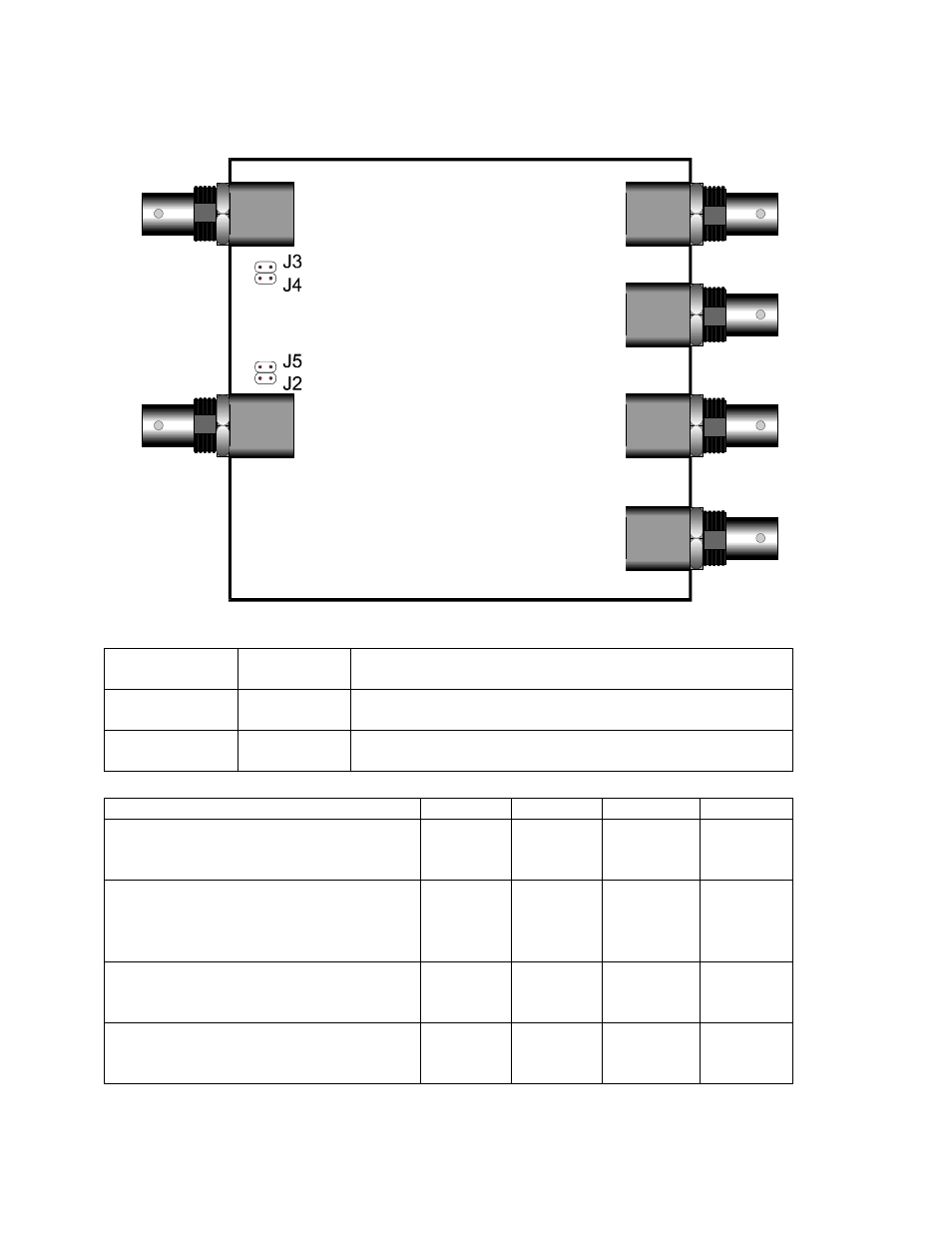 In3214 internal jumpers jumper functions, Table of operating modes | Extron Electronics IN3218 User Manual | Page 9 / 13