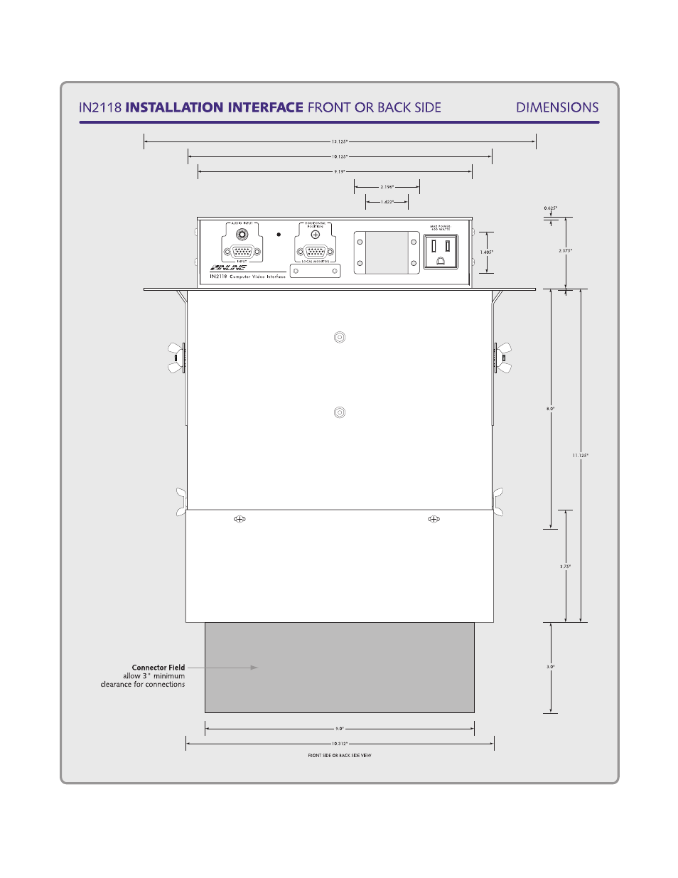 Extron Electronics IN2118 User Manual | Page 24 / 27