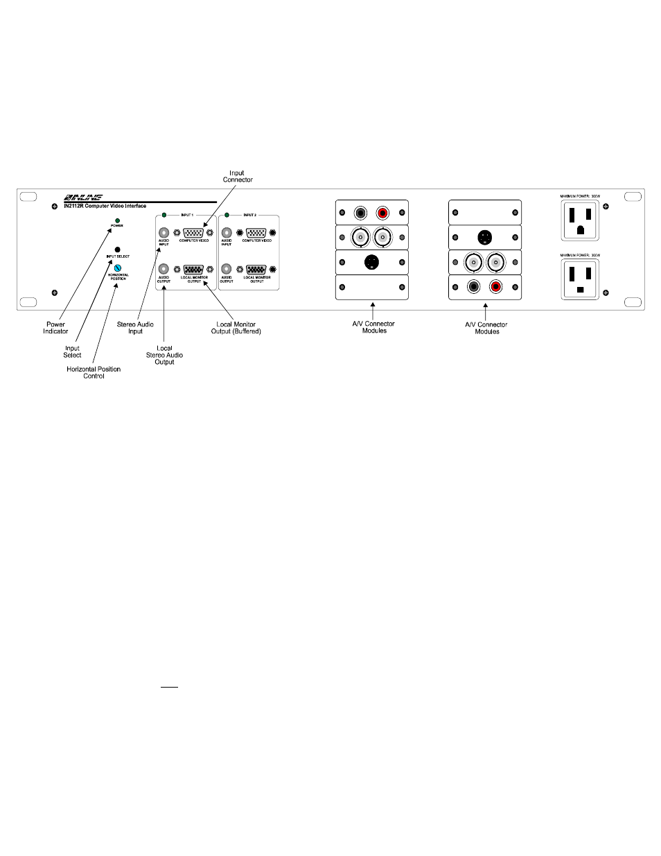 Extron Electronics IN2112R User Manual | Page 11 / 19