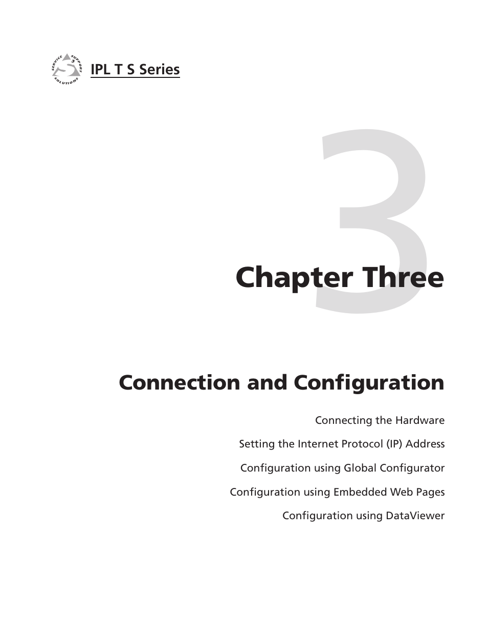 Chapter three: connection and configuration, Chapter three • connection and configuration | Extron Electronics IPL T S Series User Guide User Manual | Page 25 / 79