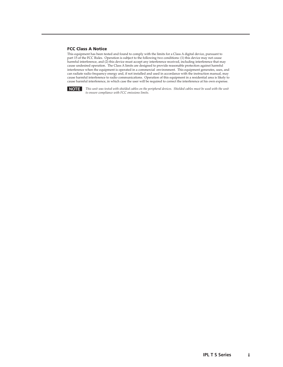 Extron Electronics IPL T S Series User Guide User Manual | Page 3 / 79