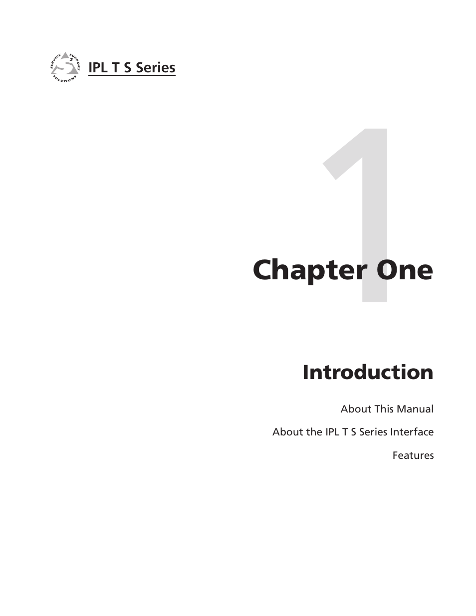 Chapter one: introduction, Chapter one • introduction | Extron Electronics IPL T S Series User Guide User Manual | Page 9 / 79