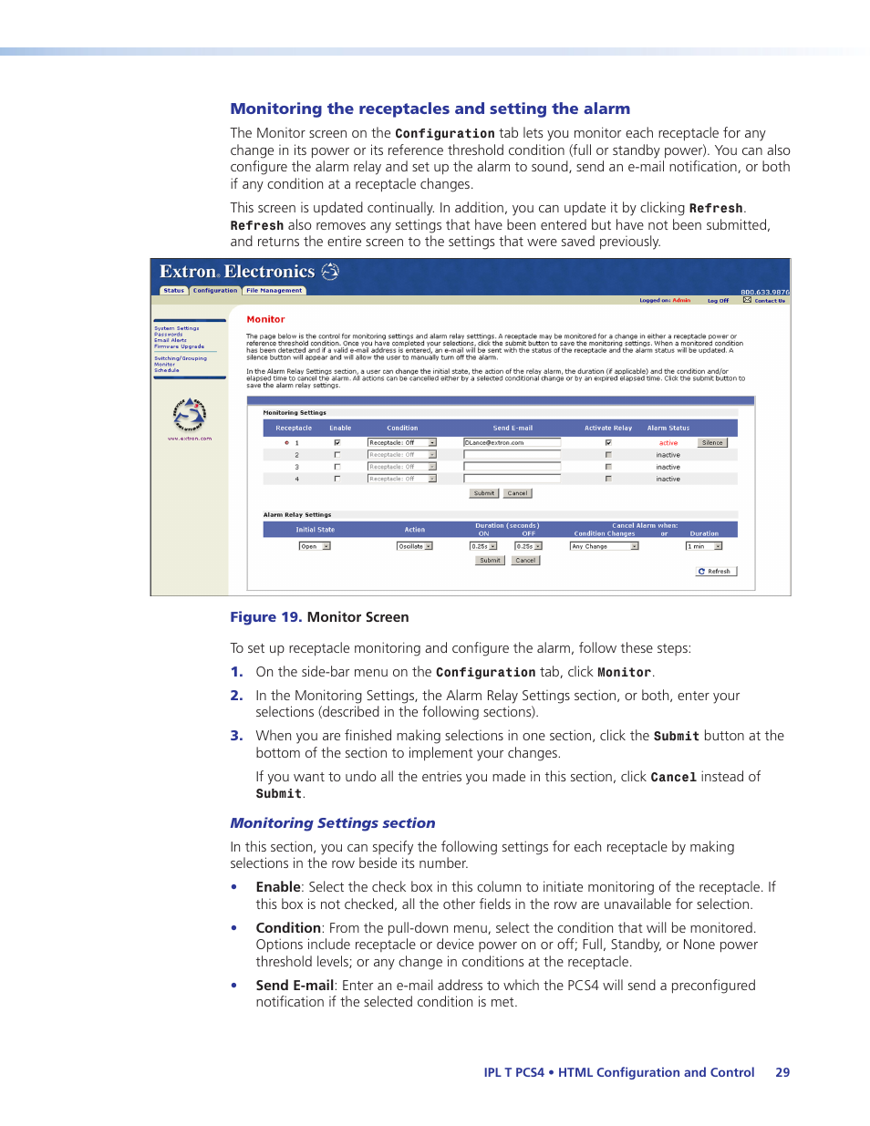 Extron Electronics IPL T PCS4i User Manual | Page 35 / 69