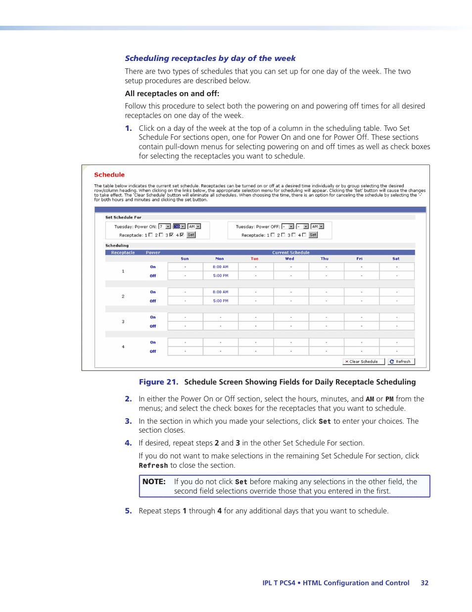 Extron Electronics IPL T PCS4i User Manual | Page 38 / 69