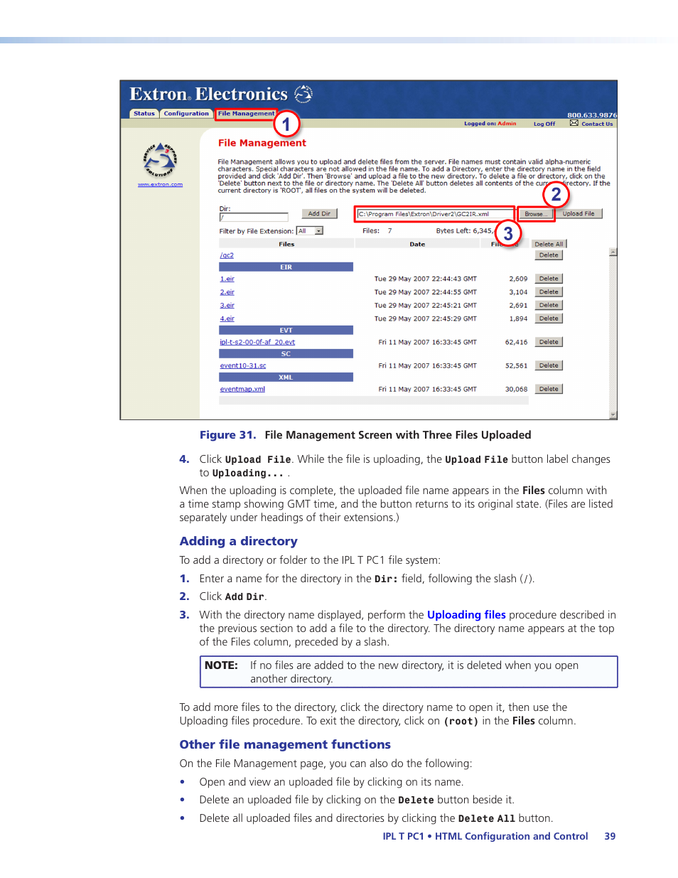 Extron Electronics IPL T PC1i User Guide User Manual | Page 45 / 78