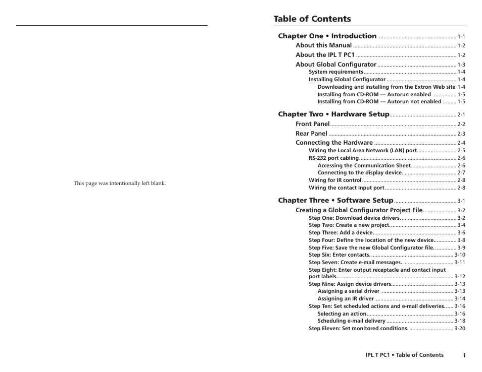 Extron Electronics IPL T PC1i Setup Guide User Manual | Page 4 / 27