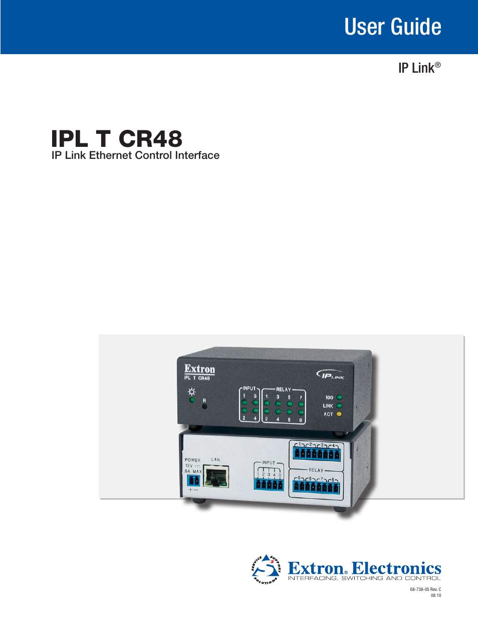 Extron Electronics IPL T CR48 User Manual | 46 pages