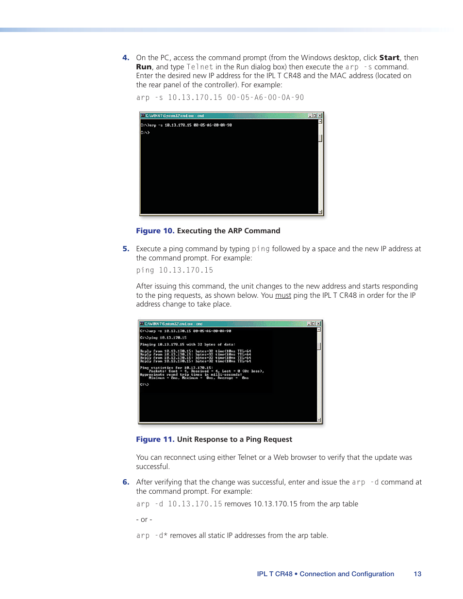 Extron Electronics IPL T CR48 User Manual | Page 19 / 46