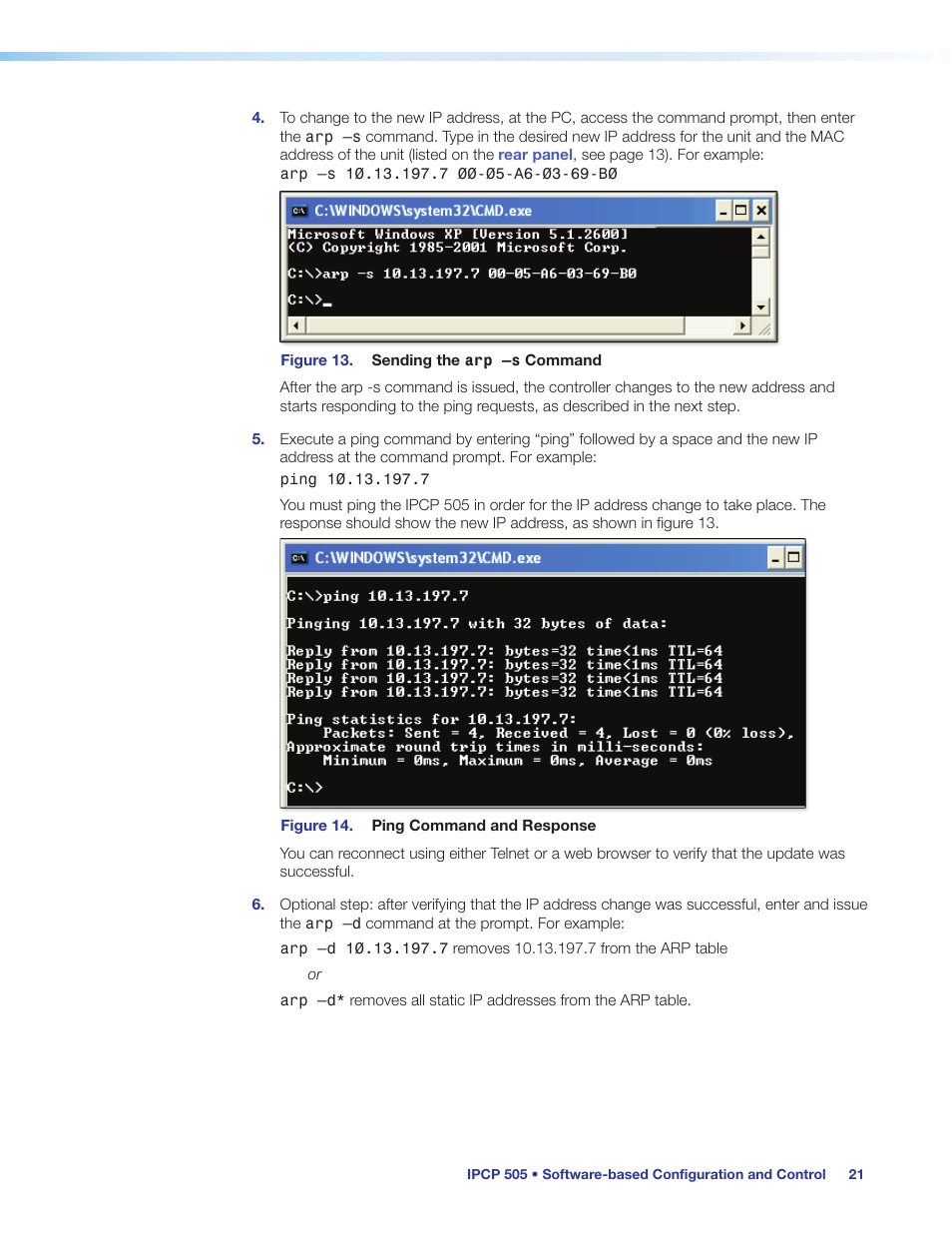 Extron Electronics IPCP 505 User Guide User Manual | Page 27 / 96