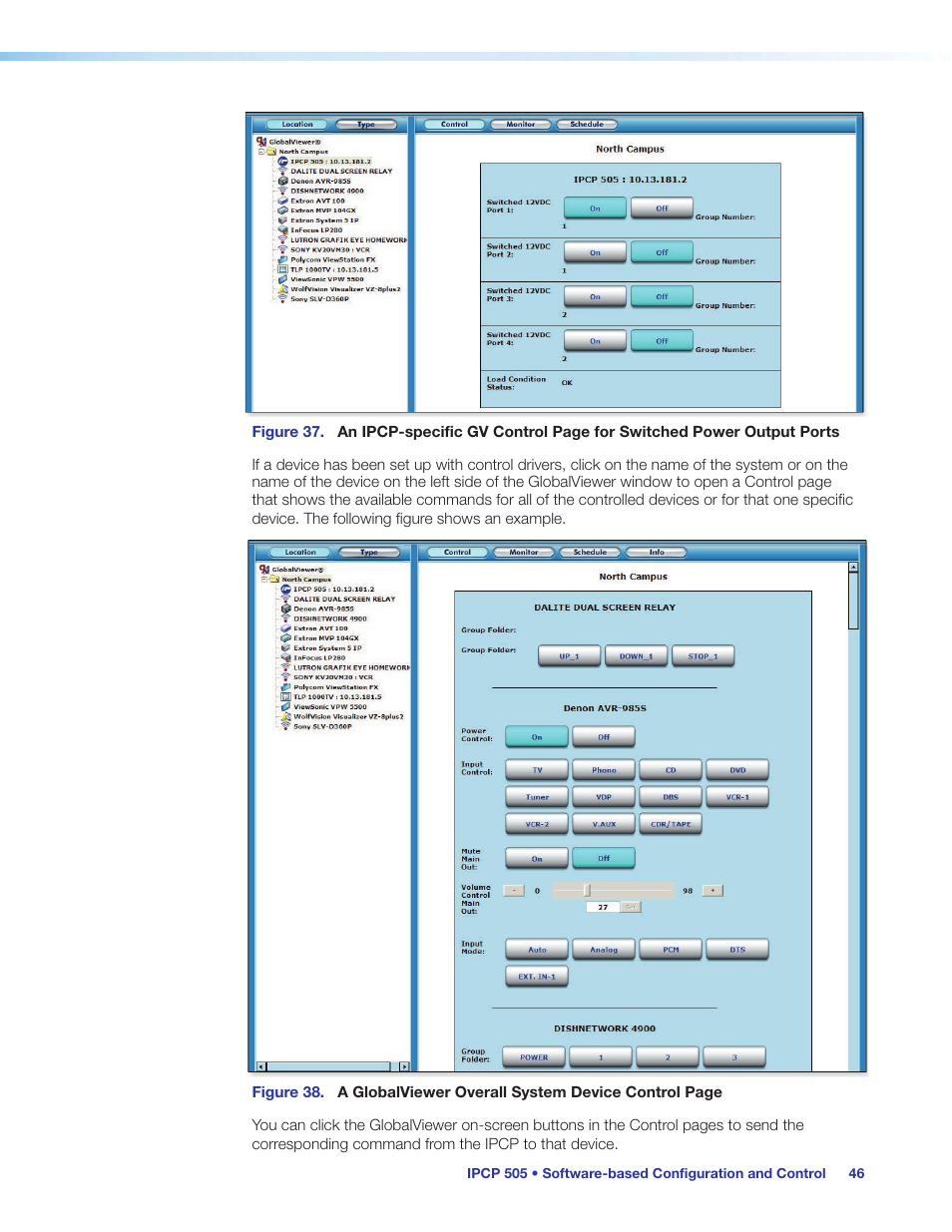 Extron Electronics IPCP 505 User Guide User Manual | Page 52 / 96