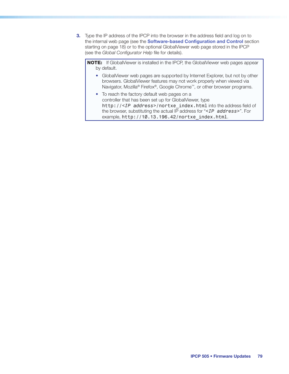 Extron Electronics IPCP 505 User Guide User Manual | Page 85 / 96