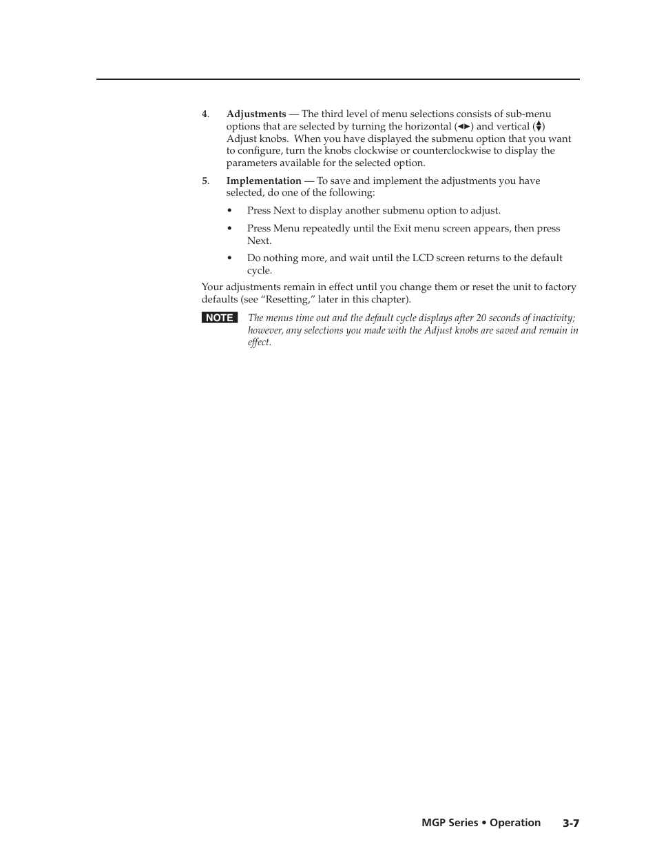 Preliminar y | Extron Electronics MGP 462xi Series User Manual | Page 29 / 146