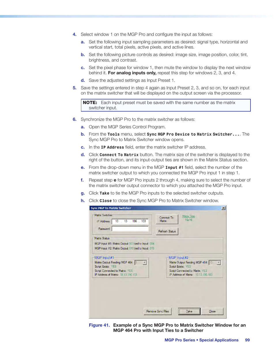 Extron Electronics MGP Pro Series User Guide User Manual | Page 105 / 123