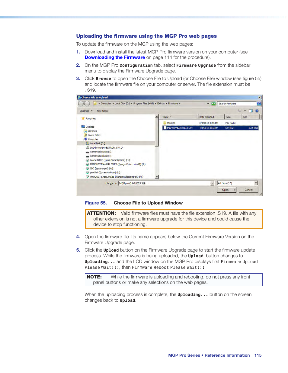 Extron Electronics MGP Pro Series User Guide User Manual | Page 121 / 123