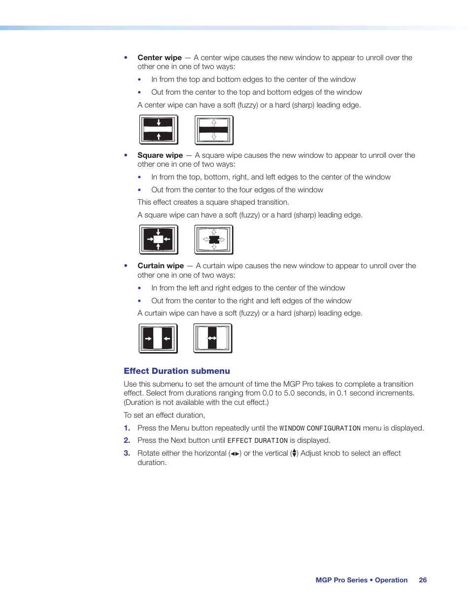 Extron Electronics MGP Pro Series User Guide User Manual | Page 32 / 123