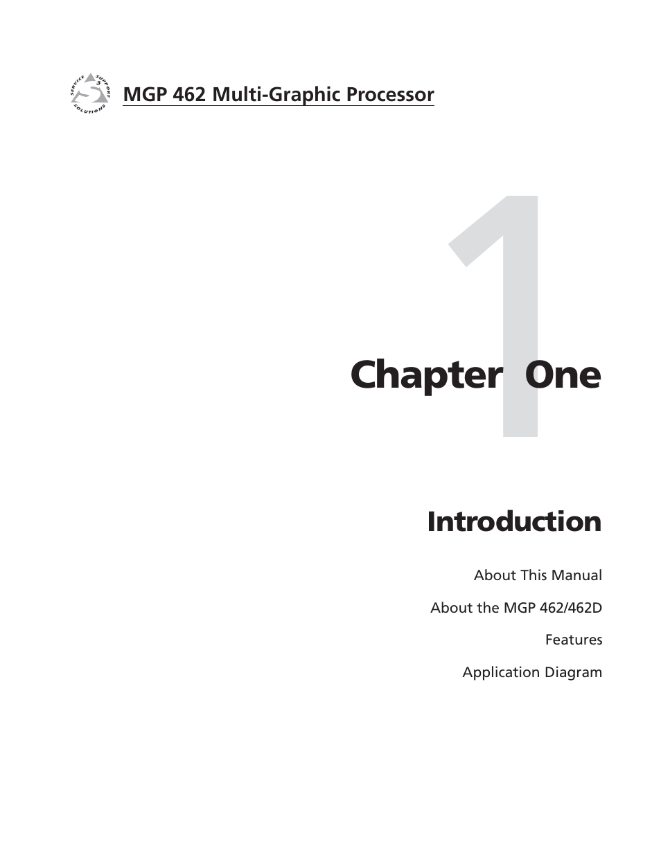 Ch. 1: introduction | Extron Electronics MGP 462D User Manual | Page 11 / 130