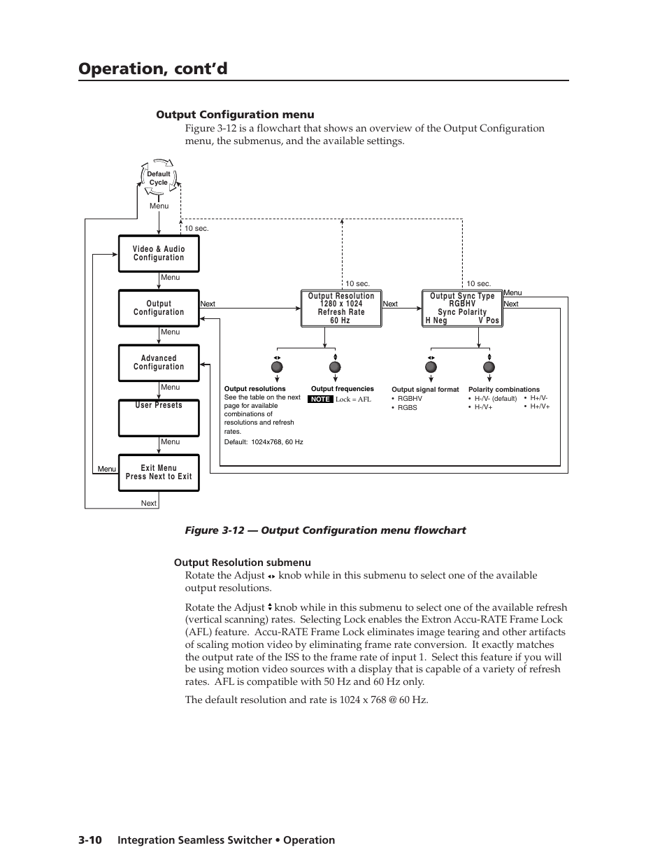 Operation, cont’d | Extron Electronics ISS 108 User Manual | Page 32 / 104