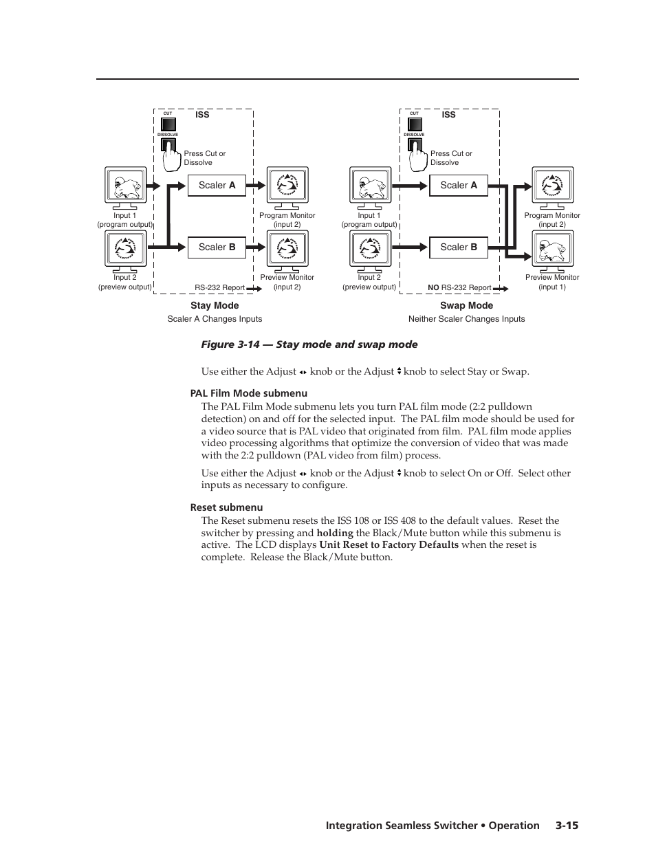 15 integration seamless switcher • operation | Extron Electronics ISS 108 User Manual | Page 37 / 104