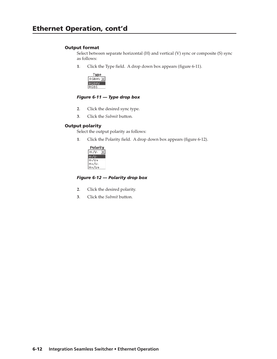 Ethernet operation, cont’d | Extron Electronics ISS 108 User Manual | Page 82 / 104