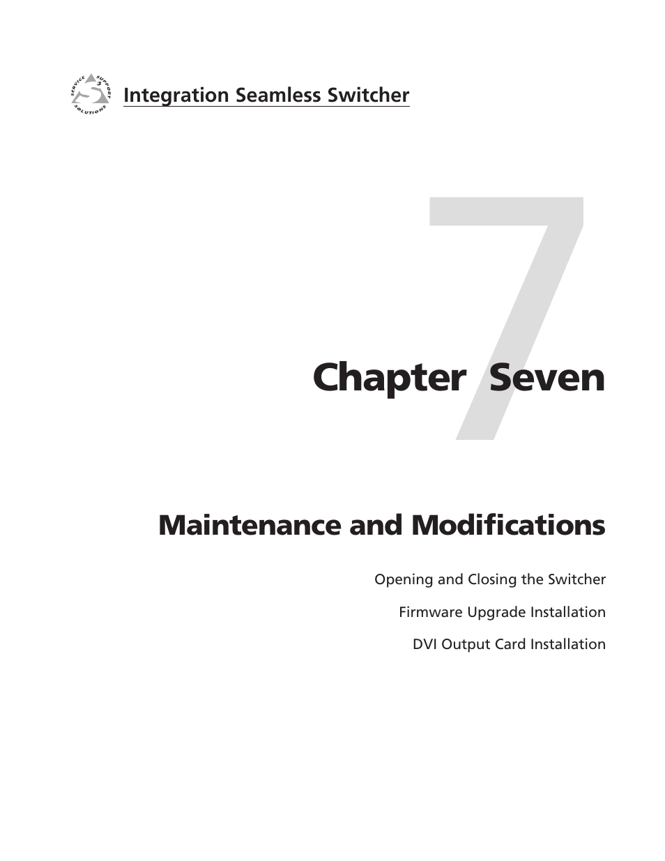 Extron Electronics ISS 108 User Manual | Page 83 / 104