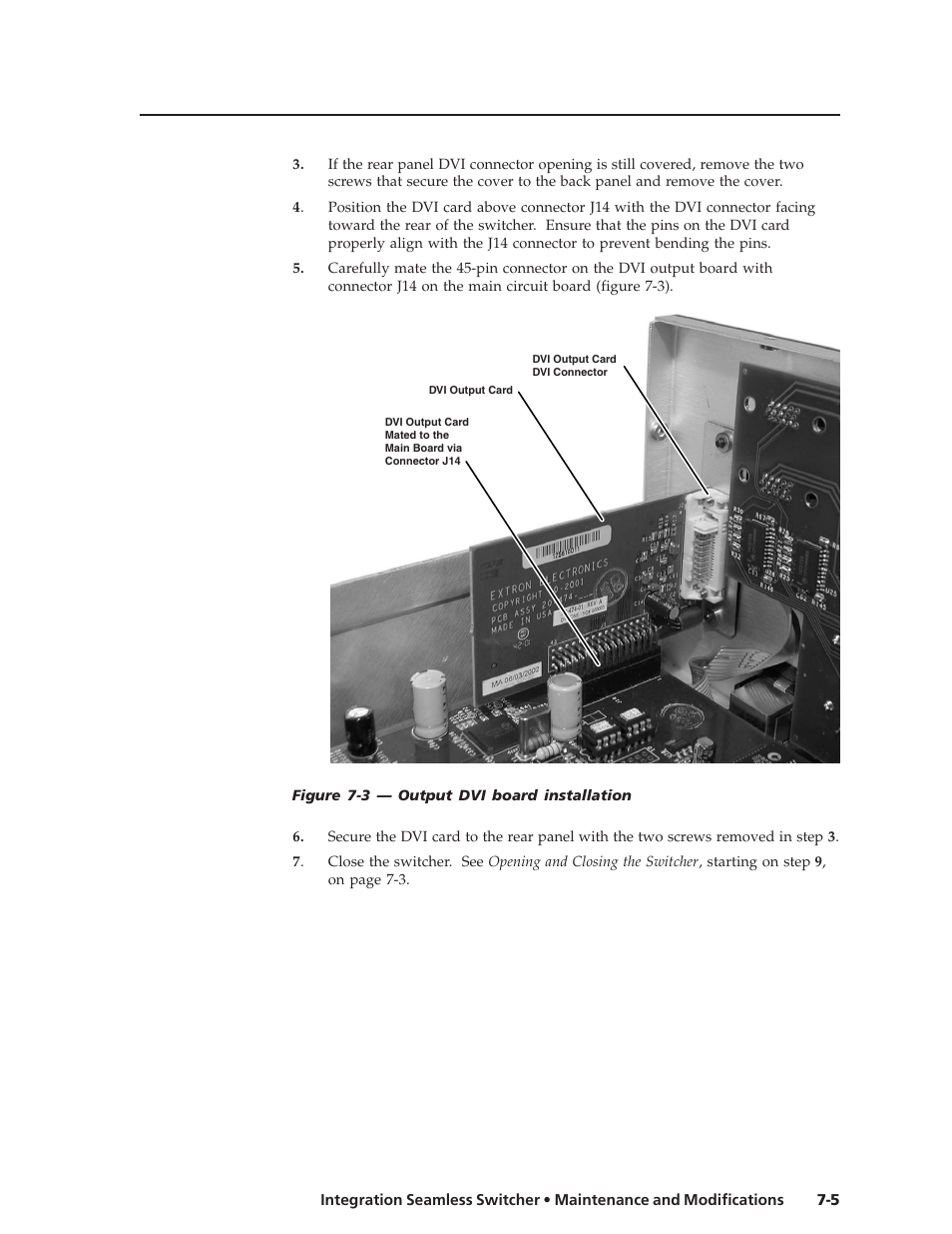 Extron Electronics ISS 108 User Manual | Page 87 / 104