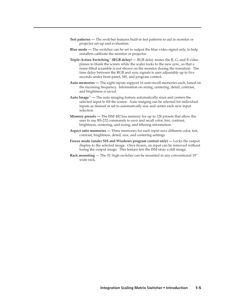 Extron Electronics ISM 182 User Manual | Page 13 / 96