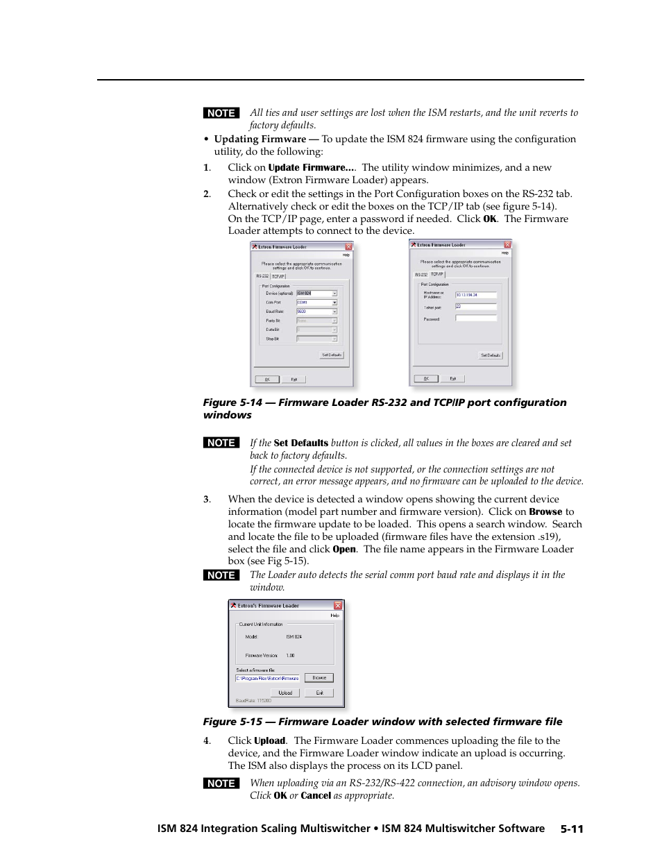 Extron Electronics ISM 824 User Manual | Page 123 / 180