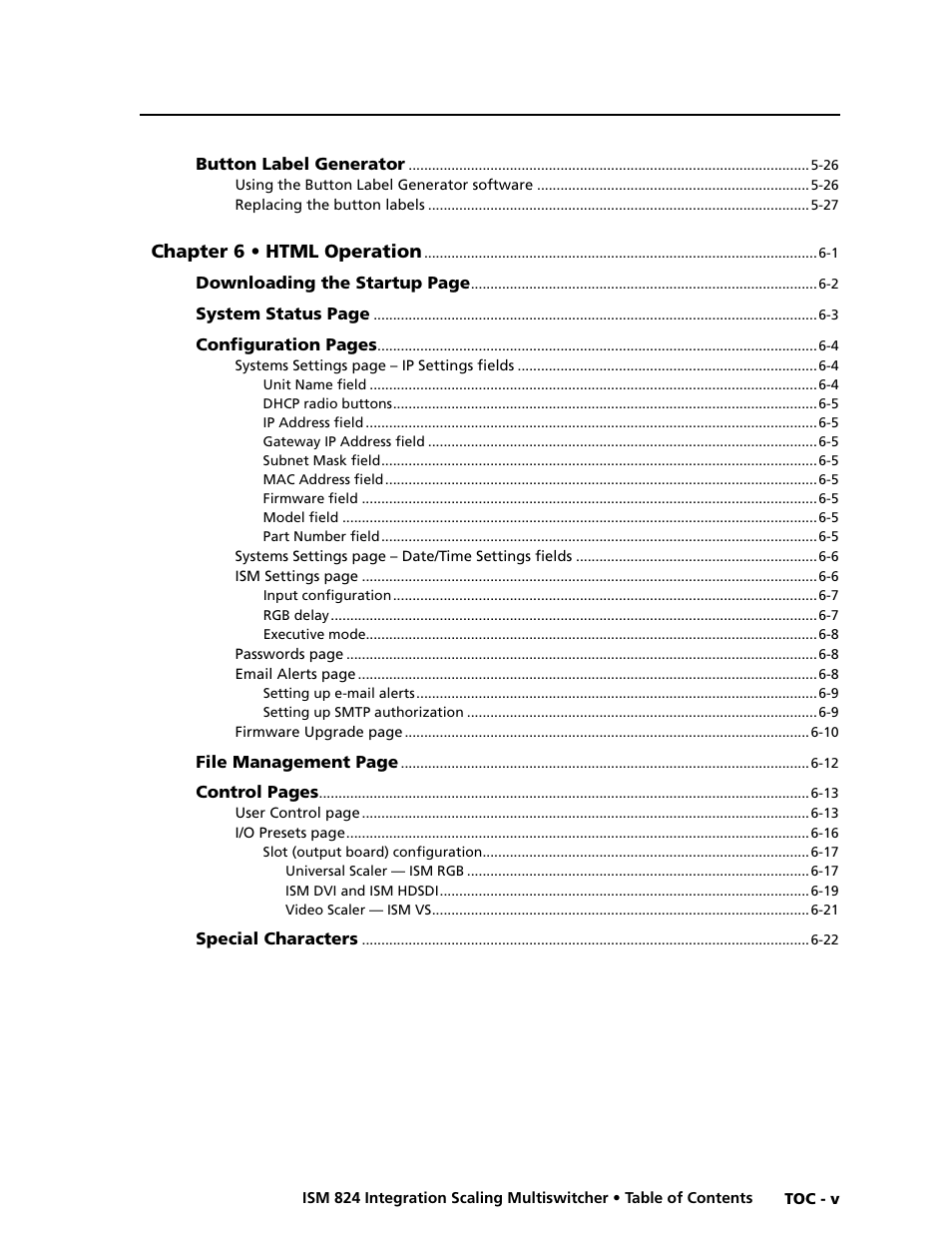 Extron Electronics ISM 824 User Manual | Page 13 / 180