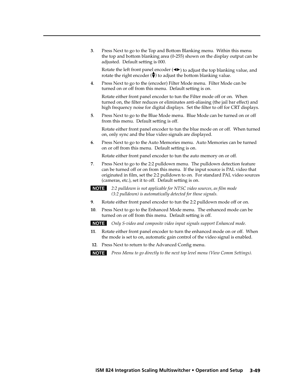 Extron Electronics ISM 824 User Manual | Page 81 / 180