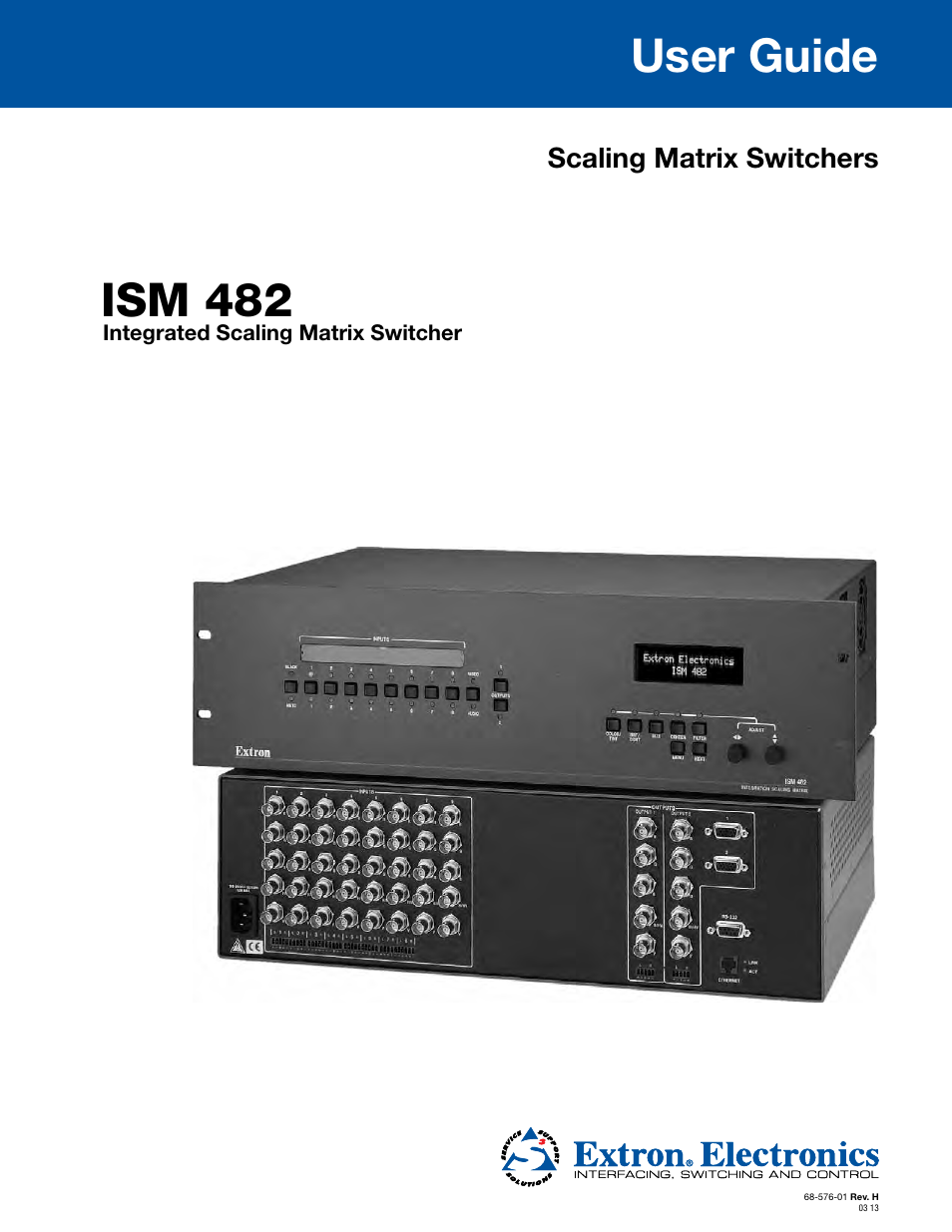 Extron Electronics ISM 482 User Manual | 82 pages