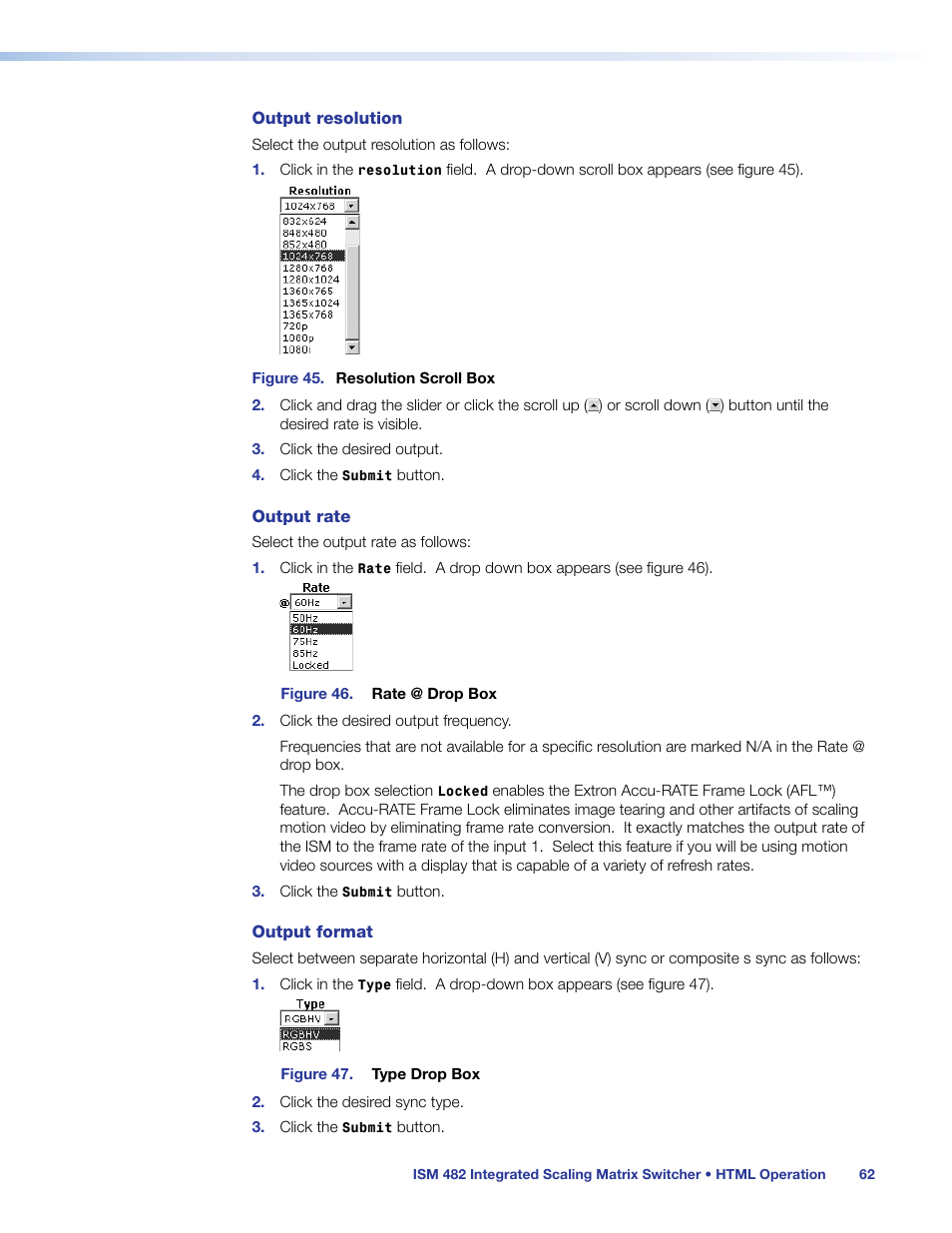 Extron Electronics ISM 482 User Manual | Page 68 / 82