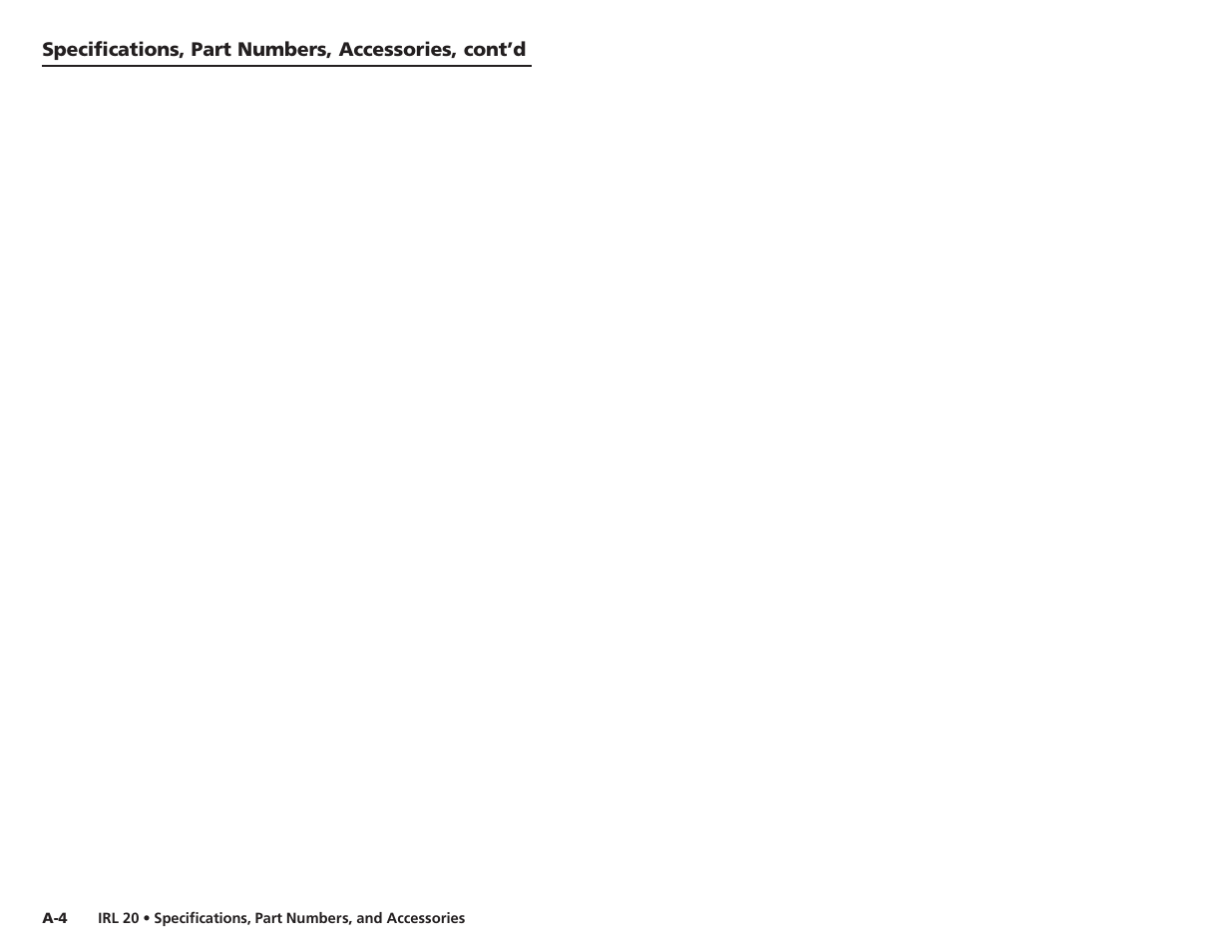 Extron Electronics IRL 20 User Manual | Page 11 / 11