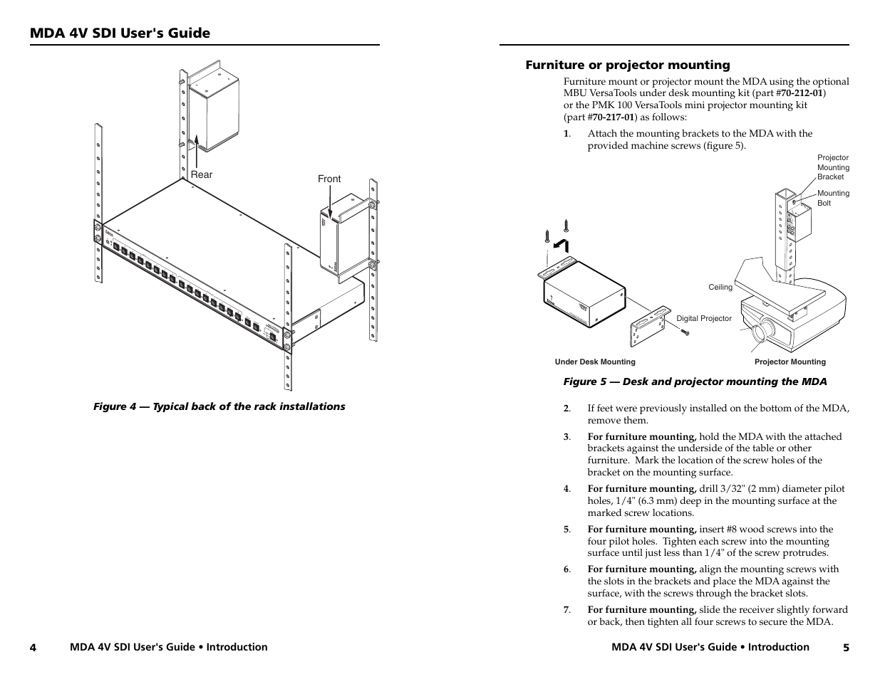 Extron Electronics MDA 4V SDI User Guide User Manual | Page 6 / 9