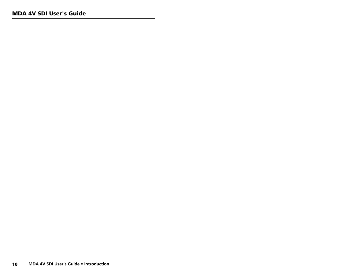Extron Electronics MDA 4V SDI User Guide User Manual | Page 9 / 9