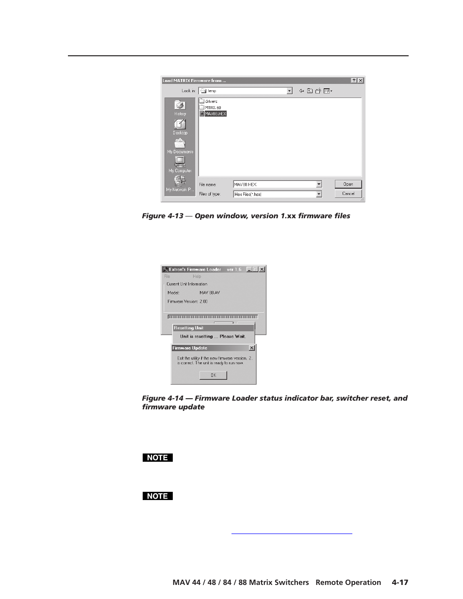 Extron Electronics MAV 44_48_84_88 Series User Guide User Manual | Page 73 / 88