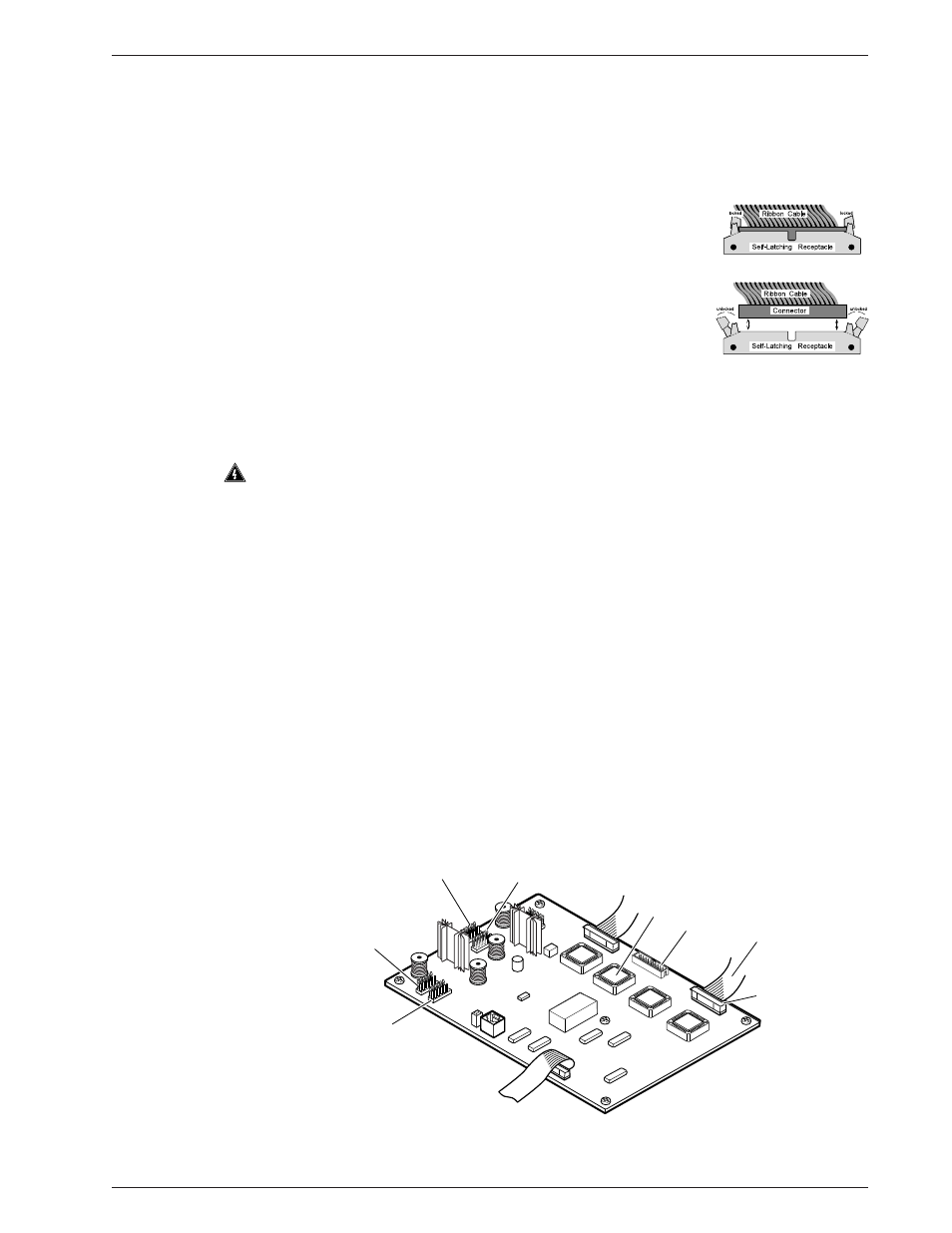 Swapping rs-232 / rs-422 ports, Ribbon cable connectors, Swapping serial ports (rs-232/rs-422) | Extron Electronics Matrix 3200 Series User Guide User Manual | Page 48 / 71