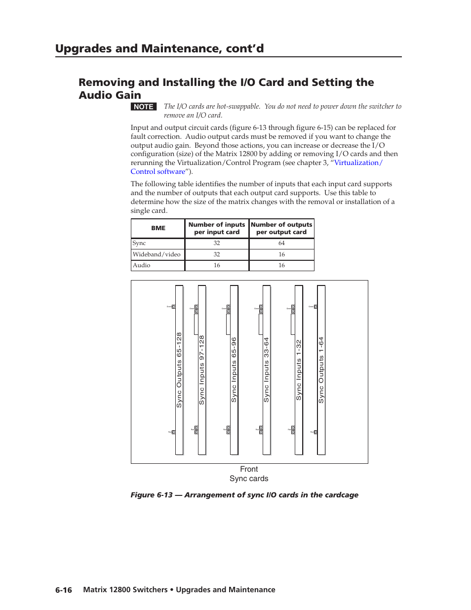 Preliminar y, Upgrades and maintenance, cont’d | Extron Electronics Matrix 12800 Series User Guide User Manual | Page 113 / 137