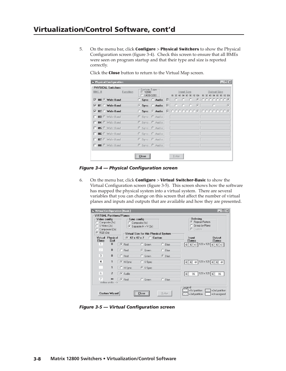 Preliminar y, Virtualization/control software, cont’d | Extron Electronics Matrix 12800 Series User Guide User Manual | Page 41 / 137