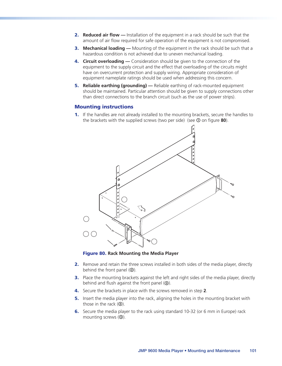 Extron Electronics JMP 9600 User Guide User Manual | Page 107 / 122