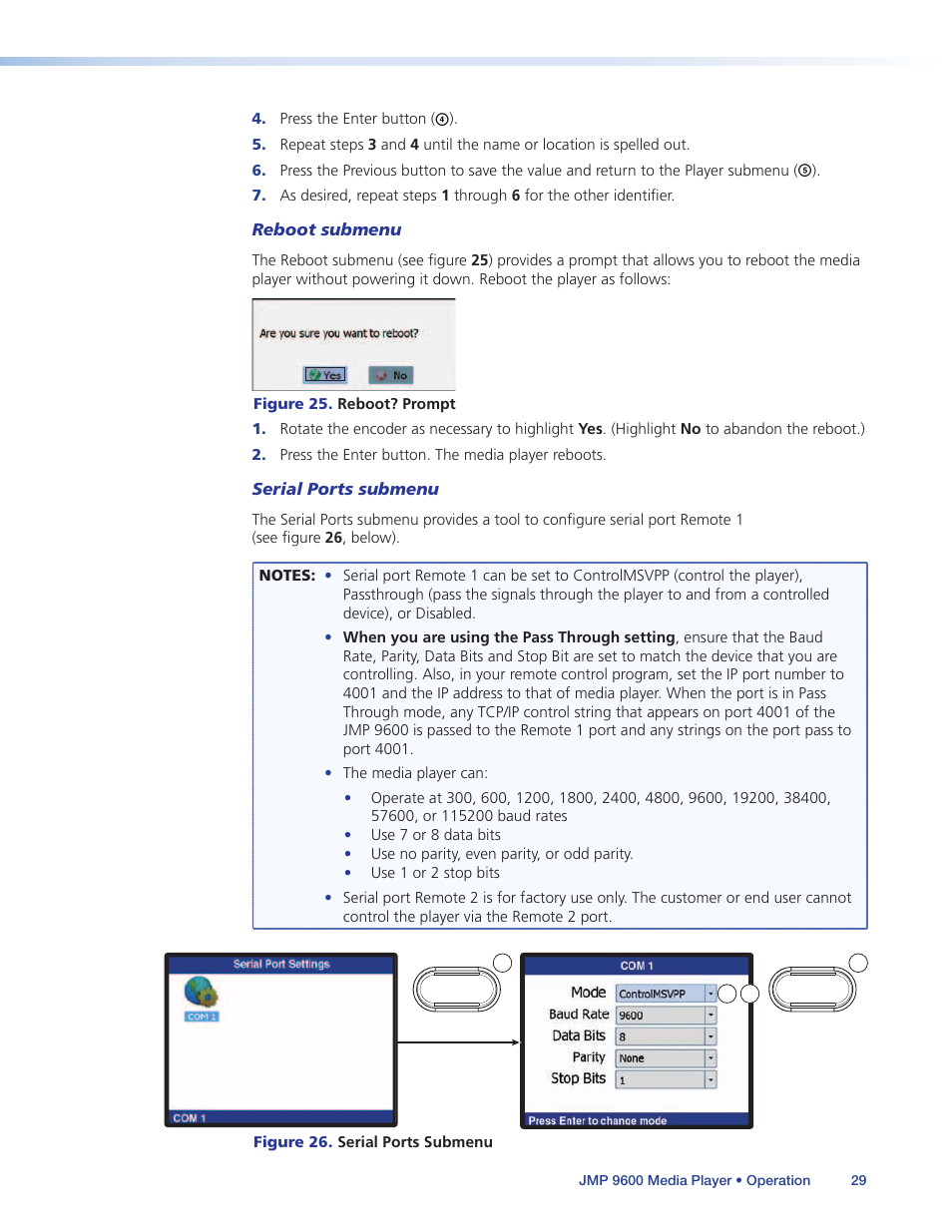 Extron Electronics JMP 9600 User Guide User Manual | Page 35 / 122
