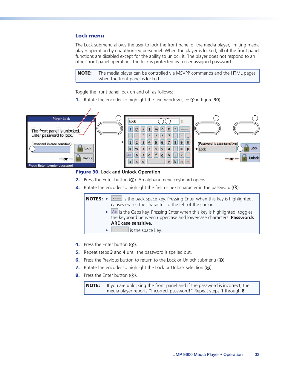 Extron Electronics JMP 9600 User Guide User Manual | Page 39 / 122