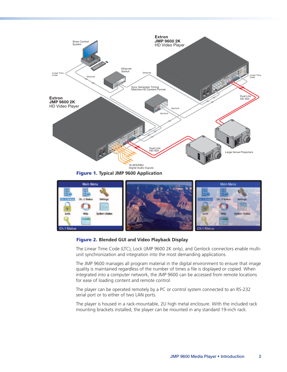 Figure 1, Figure 2 | Extron Electronics JMP 9600 User Guide User Manual | Page 8 / 122