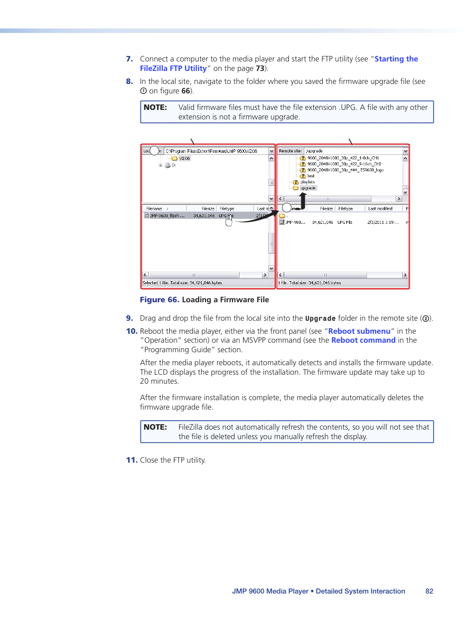 Extron Electronics JMP 9600 User Guide User Manual | Page 88 / 122