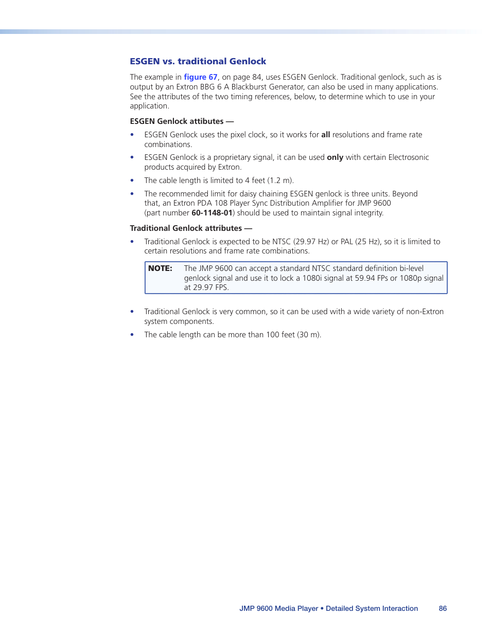 Extron Electronics JMP 9600 User Guide User Manual | Page 92 / 122