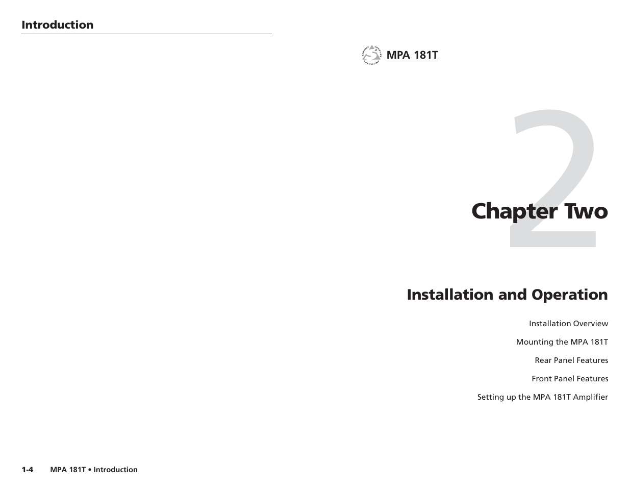 Extron Electronics MPA 181T User Guide User Manual | Page 8 / 18