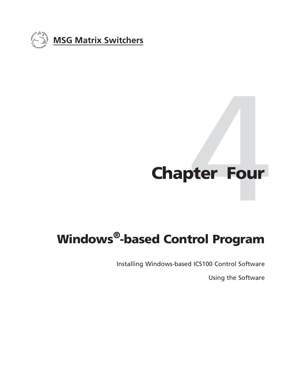 Extron Electronics MSG0808 User Manual | Page 23 / 54
