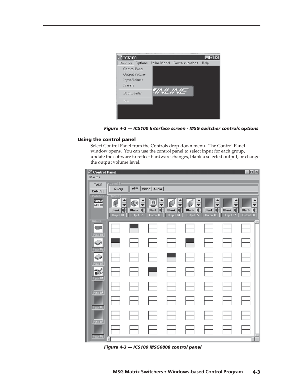 Extron Electronics MSG0808 User Manual | Page 25 / 54