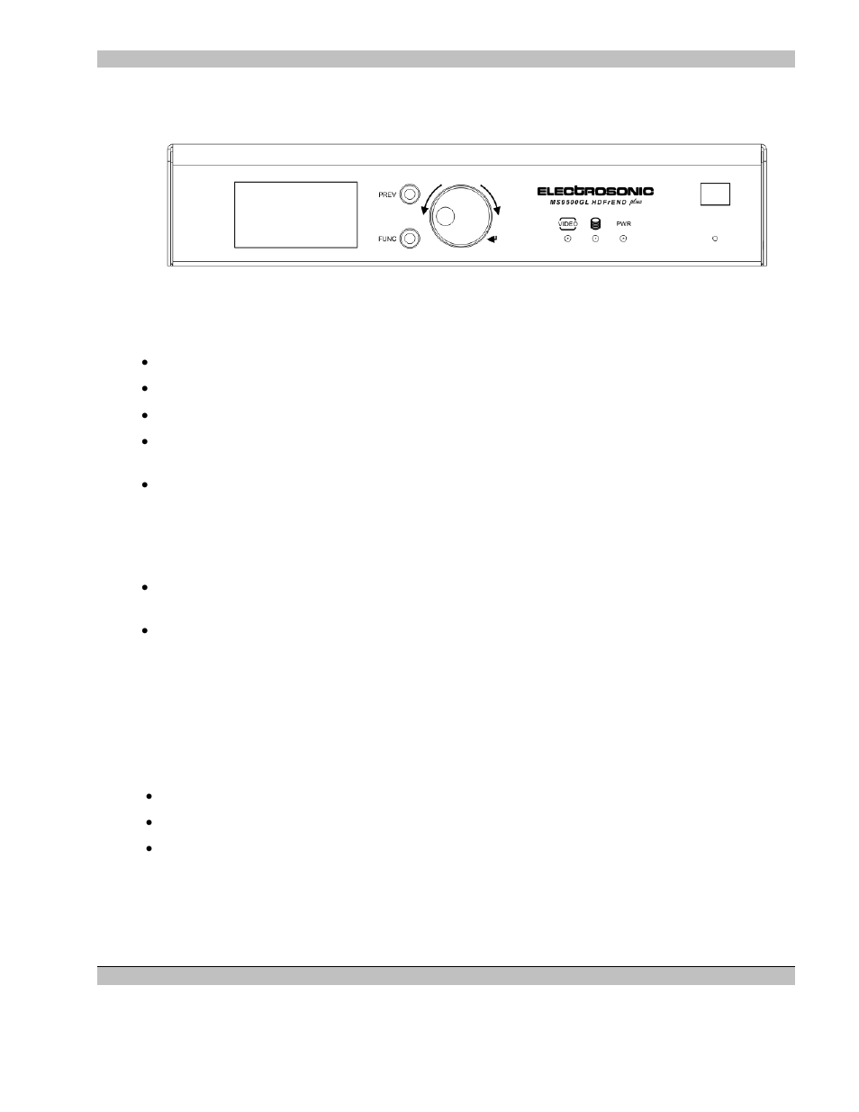 Front panel, Front panel controls, Navigating the lcd | Extron Electronics MS9500 HD FrEND Plus User Manual | Page 15 / 112