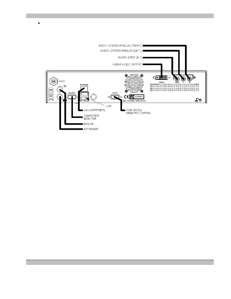 Ms9500 connector interface, System configuration | Extron Electronics MS9500 HD FrEND Plus User Manual | Page 17 / 112