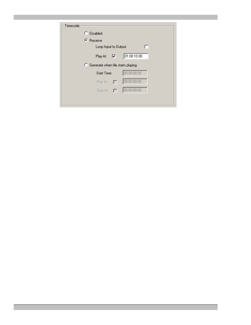 Configuring as a timecode reader | Extron Electronics MS9500 HD FrEND Plus User Manual | Page 44 / 112